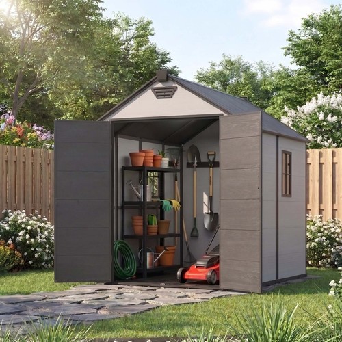 6x8 outdoor resin storage - outdoor,