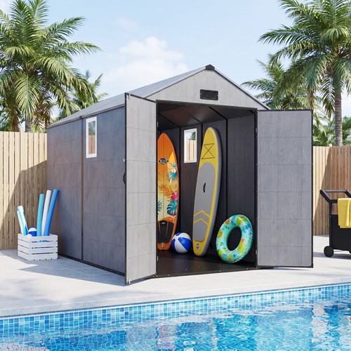 6x10 resin shed outdoor - 6x10,