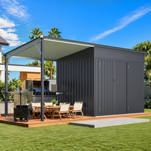 8x6 outdoor storage shed - 8x6,